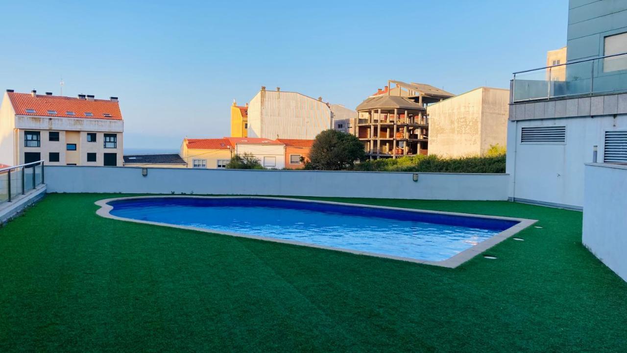 Apartamento Aravi Malpica de Bergantiños Esterno foto